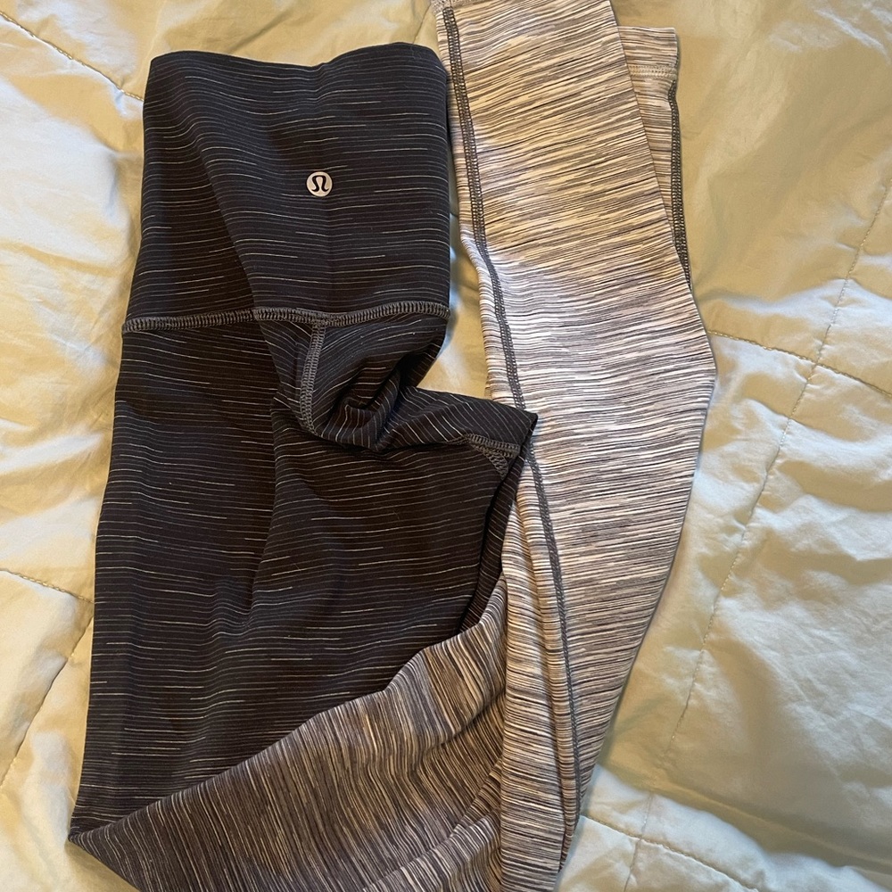 LULULEMON LEGGINGS SIZE 6 LIGHTLY WORN
